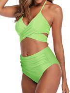 👙 enhance your beach style with aqua eve waisted swimsuits: strappy women's clothing, swimsuits & cover ups logo