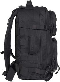 img 3 attached to 🎒 Rockland Military Tactical Laptop Backpack: Ultimate Black Large Size for Optimal Performance