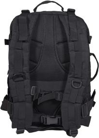 img 2 attached to 🎒 Rockland Military Tactical Laptop Backpack: Ultimate Black Large Size for Optimal Performance