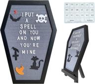 👻 coffin letter board: a spooky twist for your personalized messages logo