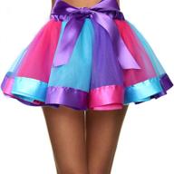 relbcy layered ballet rainbow princess women's clothing in skirts logo