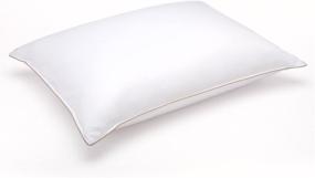 img 3 attached to 📦 Premium Soft White Goose Down Pillow for Stomach Sleepers – Hypoallergenic Luxury Home Collection (Standard 20" x 26")