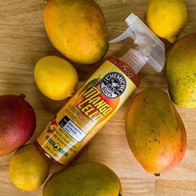 img 1 attached to Chemical Guys AIR22616 Air Freshener & Odor Neutralizer: Mangocello Mango Lemon Fusion 16 fl. oz – Unleash Long-lasting Fragrance & Eliminate Odors