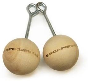 img 2 attached to 💪 Escape Climbing 3-inch Wooden Power Ball Pack - Long-lasting Training Tool for Enhanced Grip Strength and Conditioning - Ideal for Rock Climbing, Bouldering, and Fitness - Premium Workout for Optimal Health