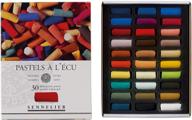 🎨 sennelier soft pastels half stick set of 30 assorted colors - enhancing your savoir-faire logo