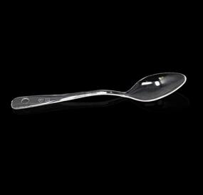 img 1 attached to 🍨 LORESO Tasting Mini Spoons: 100CT Box of Clear Plastic Dessert Spoons for Ice Cream, Frozen Yogurt - Disposable, BPA Free, Reusable - 3.8 Inches