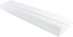 img 2 attached to Efficient GE 16466 Under Cabinet Light Fixture: 18 Inch Warm White, Plug-in, Plastic Housing, Perfect for Kitchen, Office, Garage