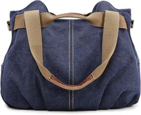 img 3 attached to Z Joyee Vintage Shoulder Shopper Handbag Women's Handbags & Wallets and Satchels