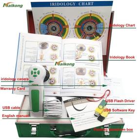 img 2 attached to 📸 Iridology Camera 12MP HD: USB Iriscope with 30x High-Resolution Lens & Analysis Software (English + Spanish)