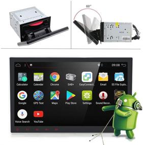 img 3 attached to Автомагнитола Android 9.0 с двойным DIN-разъемом - 10,1-дюймовая окта-кора 2G+32G с DVD/CD, GPS, Bluetooth, Wi-Fi и поддержкой подключения камеры заднего вида.