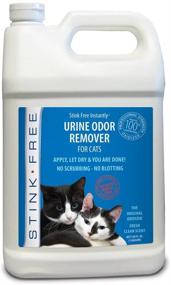 img 4 attached to 🐈 Powerful Oxidizer-Based Urine Cleaner for Cats, Stain-free Instant Odor Remover and Eliminator - Ideal for Carpets, Rugs, Mattresses, and more - 128 Oz (1 Gallon)