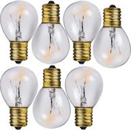 🔵 bluestars s11 lava lamp bulb - 25w 120v e17 replacement bulb with high output warm white light - pack of 7 logo