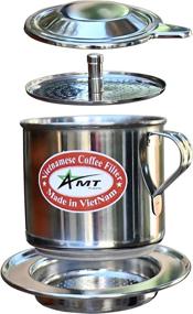 img 3 attached to ☕ AMT 13 OZ Vietnamese Coffee Maker: Authentic Phin Coffee Filter for Vietnamese Style at Home or Office