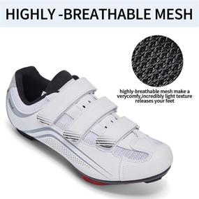 img 3 attached to Unisex Cycling Compatible Perfect Bikes 3 Women's Shoes in Athletic