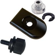 enhance your harley davidson fender: amazicha seat bolt tab screw mount knob cover (1996-2021) logo