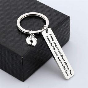 img 1 attached to Gzrlyf Bracelet Jewelry Pregnancy Keychain