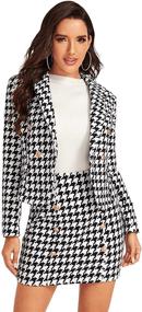 img 4 attached to 👚 SweatyRocks Women's Clothing: Stylish Business Blazers & Suits for Women