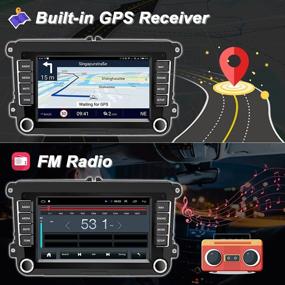 img 1 attached to Double Android Compatible Navigation Bluetooth