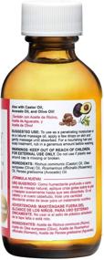 img 3 attached to 🌹 De La Cruz Rosemary Blend Oil for Skin and Hair - No Preservatives, Colors or Fragrances, USA Made (2 FL. OZ.)