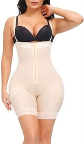 img 4 attached to 👗 M MYODRESS Fajas Colombianas Shapewear for Women - Tummy Control Compression Garment Waist Trainer Bodysuit