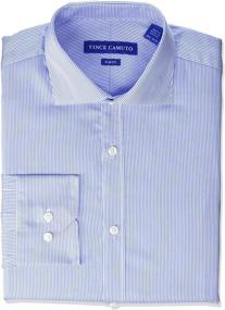 img 1 attached to Vince Camuto Spread Collar Fashion Men's Clothing and Shirts