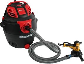 img 2 attached to 🔌 Cen-Tec Systems 94192 Quick Click 16 Ft. Hose: Enhance Home and Shop Vacuuming with Multi-Brand Power Tool Adapter for Dust Collection, Silver