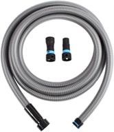 🔌 cen-tec systems 94192 quick click 16 ft. hose: enhance home and shop vacuuming with multi-brand power tool adapter for dust collection, silver логотип