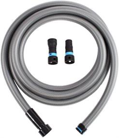 img 4 attached to 🔌 Cen-Tec Systems 94192 Quick Click 16 Ft. Hose: Enhance Home and Shop Vacuuming with Multi-Brand Power Tool Adapter for Dust Collection, Silver