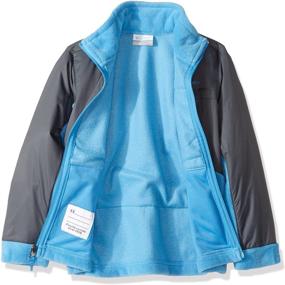 img 1 attached to 🧥 Columbia Steens Overlay Black X Large Boys' Jacket: Stylish & Comfortable Outerwear for Kids