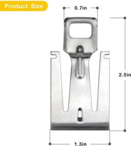 img 2 attached to W10542314 Dishwasher Door Gasket & Strike Kit - Compatible Replacement for Whirlpool, Amana, Crosley, Estate, Kenmore - Replaces 2409202, 8268888, W10300589, W10284090, W10350162, AP5650274