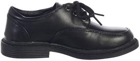 img 1 attached to 👞 Lito Children's Wear Boys Dress Shoe: Lace Up for Communion, Weddings, Graduations—Formal Matte Shoe