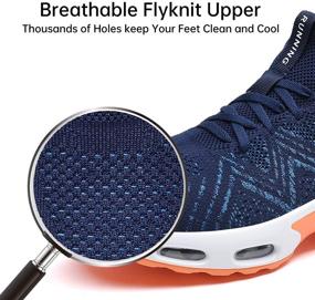 img 1 attached to 👟 Ultimate Performance: Quseek Lightweight Breathable Men's Athletic Shoes