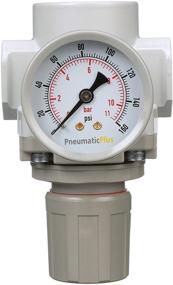 img 3 attached to 🔧 PneumaticPlus Compressed Air Pressure Regulator - SAR400 N04BG
