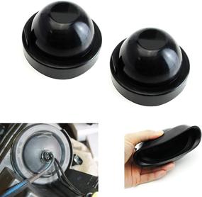 img 4 attached to 90mm Rubber Dust Seal Cap - Xotic Tech Dustcover for Aftermarket Headlamp Xenon Light & LED Retrofit