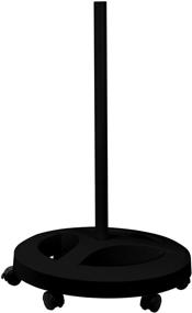 img 4 attached to 🌟 Neatfi LED Floor Stand with 6 Wheels Rolling Base - Universal Floor Stand for LED Clamp Lamps and Magnifying Lamps - Ideal for Work, Study, Needlework - Black