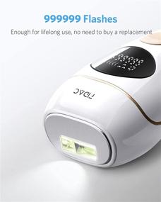 img 3 attached to 🔝 FIDAC Laser Hair Removal Device: FDA Certified, 999,999 Flashes, At-Home IPL Hair Remover for Women & Men - Permanent Hair Removal for Face & Body.