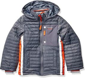 img 4 attached to 🧥 LONDON FOG Boys' Winter Coat: Big Active Puffer Jacket for Maximum Warmth