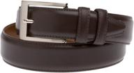 allen edmonds basic dress black men's accessories in belts logo