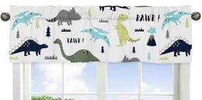 img 1 attached to 🦖 Dinosaur Collection Kids' Bedding by Sweet Jojo Designs - Enhanced SEO