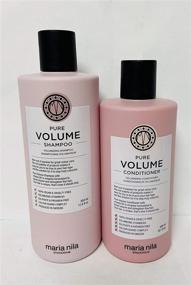 img 2 attached to 💆 Enhance Volume with Maria Nila Pure Volume Shampoo 11.8oz & Conditioner 10.1oz DUO - Perfect Hair Boosting Combo!