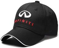 slco black fit-infiniti baseball hat cap logo