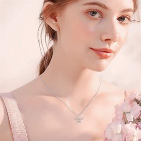 img 3 attached to 💖 Sterling Silver Celtic Knot Heart Bee Necklace: A Thoughtful Gift for Women and Girls