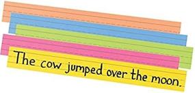 img 3 attached to Colorful Assorted Sentence Strips for Enhanced Visibility