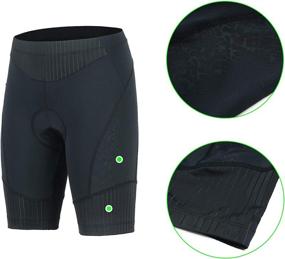 img 1 attached to 🚴 Ultimate Comfort and Performance: beroy Women Breathable Bike Shorts with 3D Gel Pad