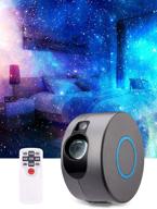 immerse yourself with the star projector: remote control, 360 rotating starry sky galaxy, led night star laser projector with 15 mode lighting shows for bedroom, home theatre, games room, party логотип