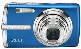 img 3 attached to 📷 Olympus Stylus 1010 10.1MP Digital Camera - Blue | 7x Optical Dual Image Stabilization for Crystal Clear Zoom Shots