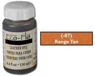 🎨 tandy leather eco-flo leather dye 4.4 fl. oz. (132 ml) range tan 2600-07: high-quality leather dye for optimum color transformation logo