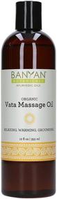 img 4 attached to Banyan Botanicals Vata Massage Oil - Certified Organic, 12 oz - Relaxing and Grounding Warmth for Vitality, Calmness, and Strength