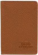 👝 otto angelino genuine leather bifold wallet - passport style - men's id accessories logo
