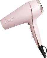 💨 foxybae baby blush salon-grade ionic blow dryer - ceramic tourmaline & negative ion technology logo